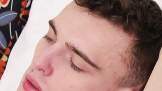 Horny stud Adam Barnes rawdogged by peeping twink Austin