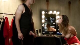 Director ties and fucks fired actress