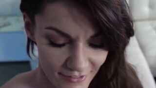 Stepson fucks stepmom Becky Bandini doggystyle hardcore