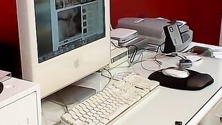 Young Joey Steels rubs his dick over his sexy undies