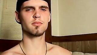 Hot straight stud Nolan showing his huge monster cock