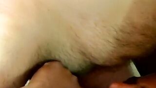 Tattooed amateur barebacks fat mature black before cumming