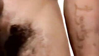 Straight black jock cums in mature mans mouth after blowjob