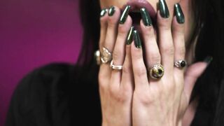 TRANSFIXED - ASMR Shemale Fortune Teller Ariel Demure Rough Fucks Bombshell Inked Customer Vanessa Vega