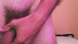 Homemade video of muscular jock David Skylar masturbating