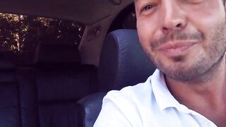 Vehicle sex on a blind date with a blonde tattoo celeb