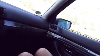 Vehicle sex on a blind date with a blonde tattoo celeb