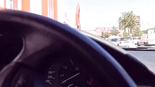 Vehicle sex on a blind date with a blonde tattoo celeb
