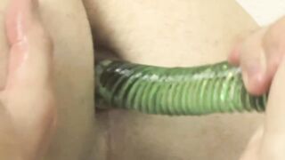 Horny twinks cock sucking 69 before dildo play and pounding