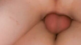 Sweet Carmen Delano barebacked by nerdy twink