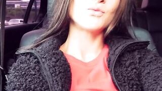 Sex into the vehicle with a slender bimbos from the internet