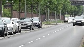 Sex into the vehicle with a slender bimbos from the internet