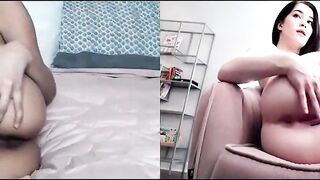 Great Barely Legal Gianna Dior  Evelyn Claire Have Distant Tape Call Sex For Their First Date