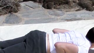 Adaptable twink winds up snapping off after suggestive extending