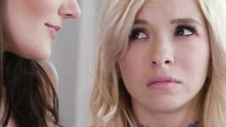 beauty Blonde Kenzie Reeves Tries Anal With Her Great Bestie Adria Rae While Having Fun Never Have I Ever