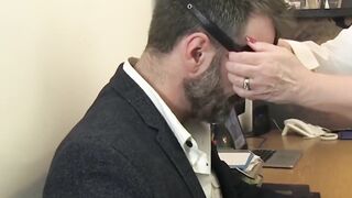 naughty grandmother Lacey Star fucks and swallows cum in a doggy fashion