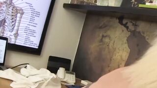 naughty grandmother Lacey Star fucks and swallows cum in a doggy fashion