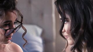 Stuck Into The Closet 19 Yo Leana Lovings Begs Her Voluptuous Crush To Fucked Her Instead Of Going To Prom