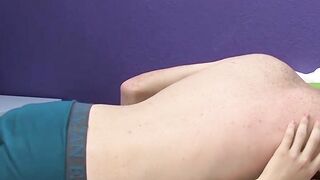 Ginger cutie Alan Parish banged raw after deepthroating cock