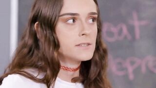 Guilty Schoolgirl Has Her Cunt Eaten Inside The History Classroom By The Red Head Detective Jillian Janson