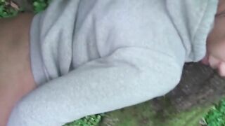 Racy hitchhiker WowLara boned inside the forest