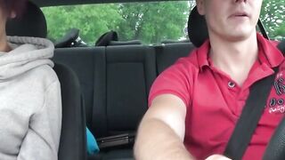 Racy hitchhiker WowLara boned inside the forest