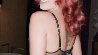 TUSHYRAW babe ginger Agatha gets her tight booty screwed rough