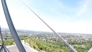 Stranger catches babe red haired and films her