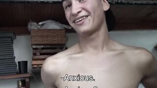 LatinoJuice.com - Handsome blonde Jake bends over to get his ass bred hard by my swol