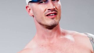 Muscular Hunks Derek Kage and Devin Franco displayed their mouthwatering abs in a pho