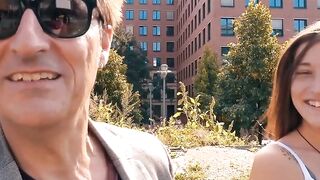 EroCom Date with tourist Mina K and Conny Dachs