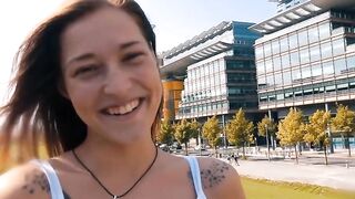 EroCom Date with tourist Mina K and Conny Dachs