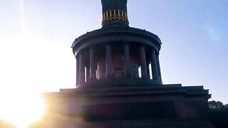 Fucking at the Berlin landmark with a blonde