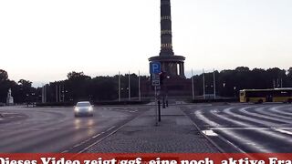 Fucking at the Berlin landmark with a blonde