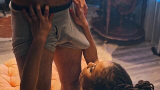Deeper. Burlesque stripper Kira gets creampied at afterparty