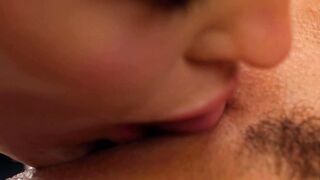 SLAYED Hungry Jia licks every inch of sweet Gizelles body