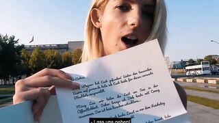 Sex blind date with a skinny Berlin tourist