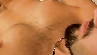 Bam gets horny and jerks dick while in the office