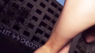 Nude blonde Claudia Swea seduces stranger