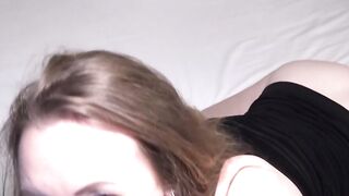 Thin 19 year old Emma Fantazy banged! after solo performance