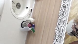 Goddess cougar Isabella Clark having sex inside the kitchen