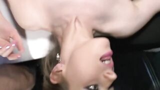 Gang Bang with insemination for thin sluts