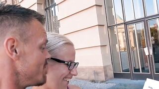 Glasses Snake Eva Engel is dating a trained man