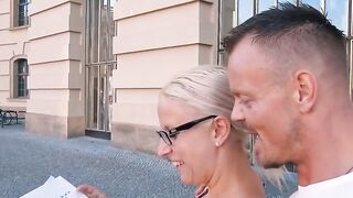 Glasses Snake Eva Engel is dating a trained man