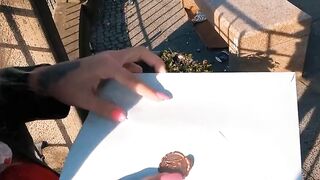 Spontaneous sex date arranged with a slender tourist