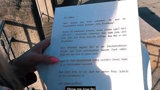 Spontaneous sex date arranged with a slender tourist