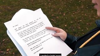 Young woman into nylons recorded on a real blind date