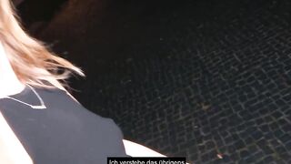 Sweet exchange college girl meets man to screwed