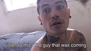 LatinoJuice.com - My tatted boyfriend Kendro runs his mouth up and down to lean Aquil
