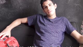 LatinoJuice.com - My tatted boyfriend Kendro runs his mouth up and down to lean Aquil